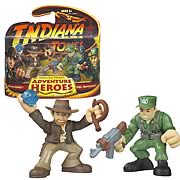 Indiana Jones Adventure Heroes Indy & Col. Dovchenko, NM